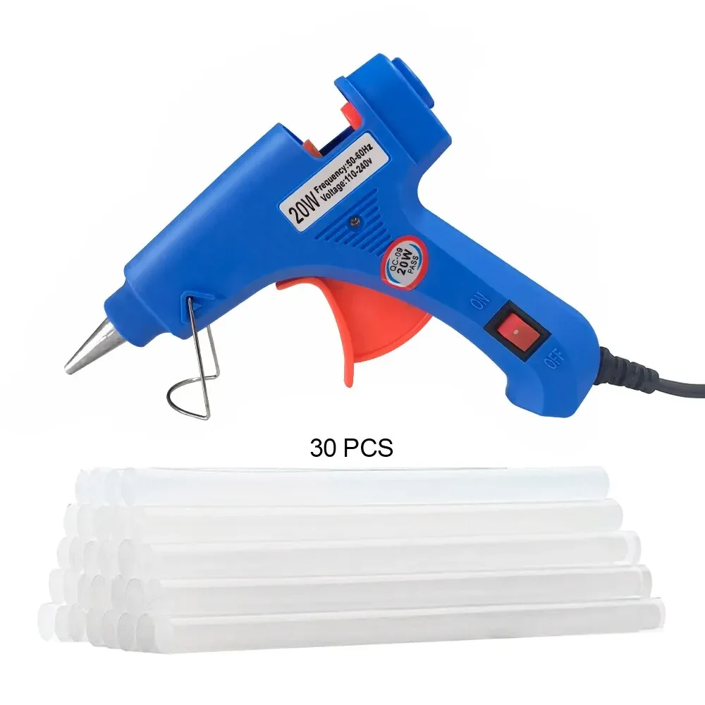 Heat Gun Small - 20W Sıcak Eriyik Tutkal Tabancası Ev