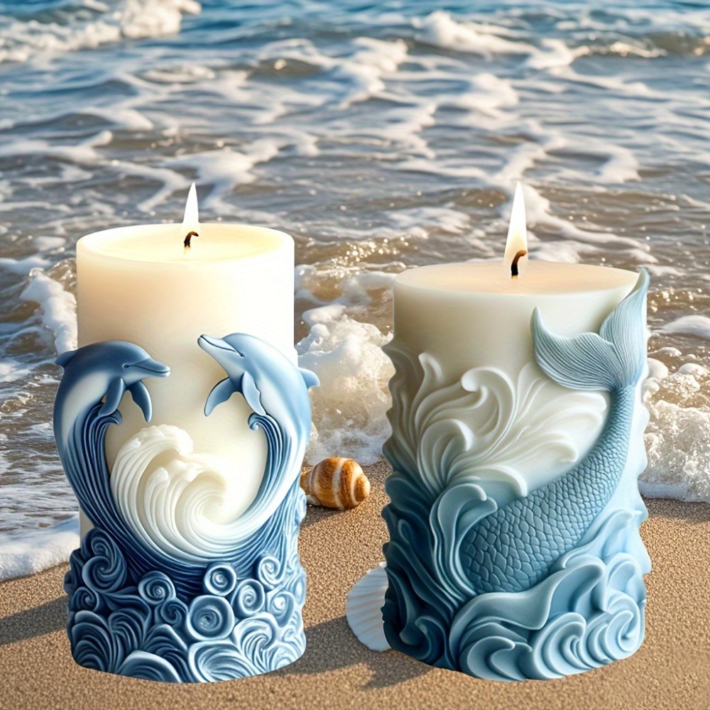 Okyanus Tema Silikon Mum Kalıp - Resin Ocean Wave Mold incelemesi ve fiyatı