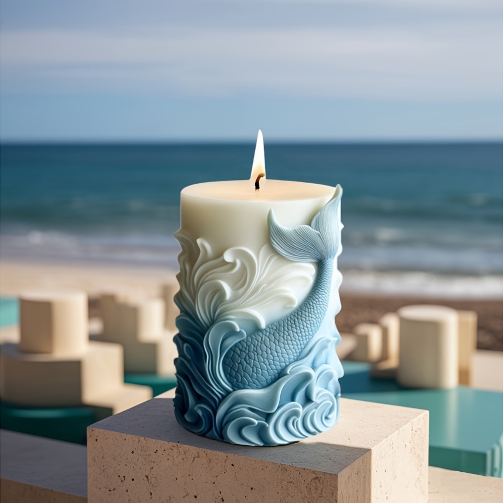 Okyanus Tema Silikon Mum Kalıp - Resin Ocean Wave Mold incelemesi ve fiyatı