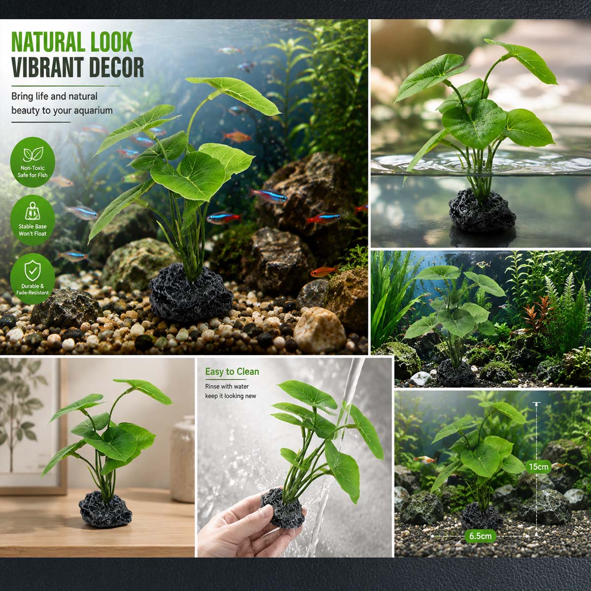 1 adet Akvaryum Simülasyon Bit - Terrarium Moss Art incelemesi ve fiyatı