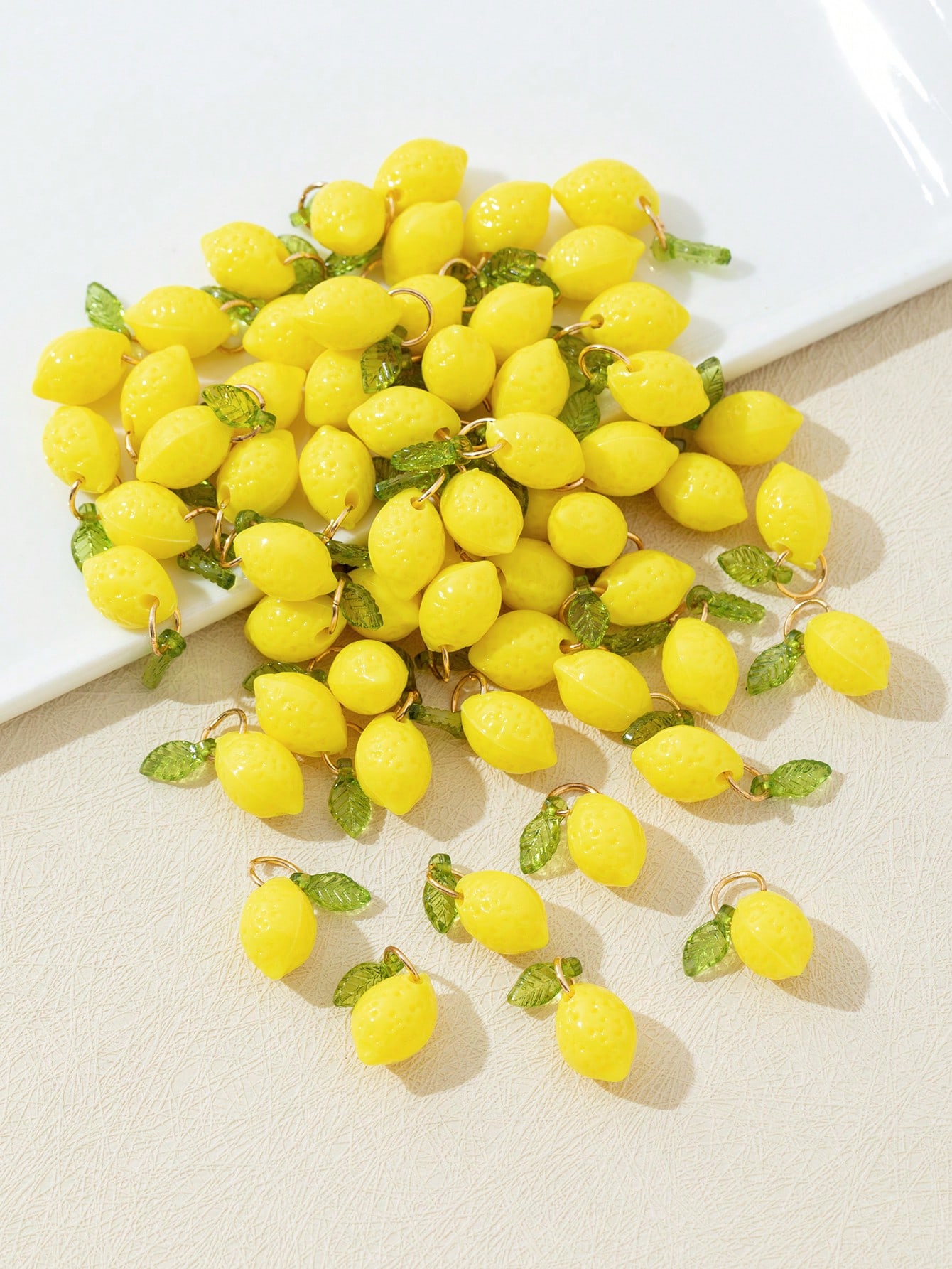 10 adet 3D limon reçine takıla - Resin Crafts incelemesi ve fiyatı