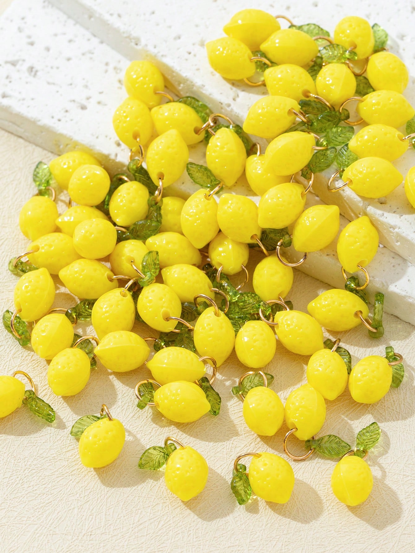 10 adet 3D limon reçine takıla - Resin Crafts incelemesi ve fiyatı