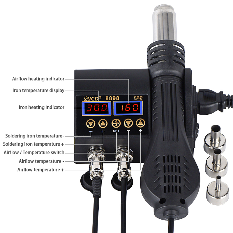 2 in 1 750 W Sıcak Hava Tabanc - Heat Gun Small incelemesi ve fiyatı
