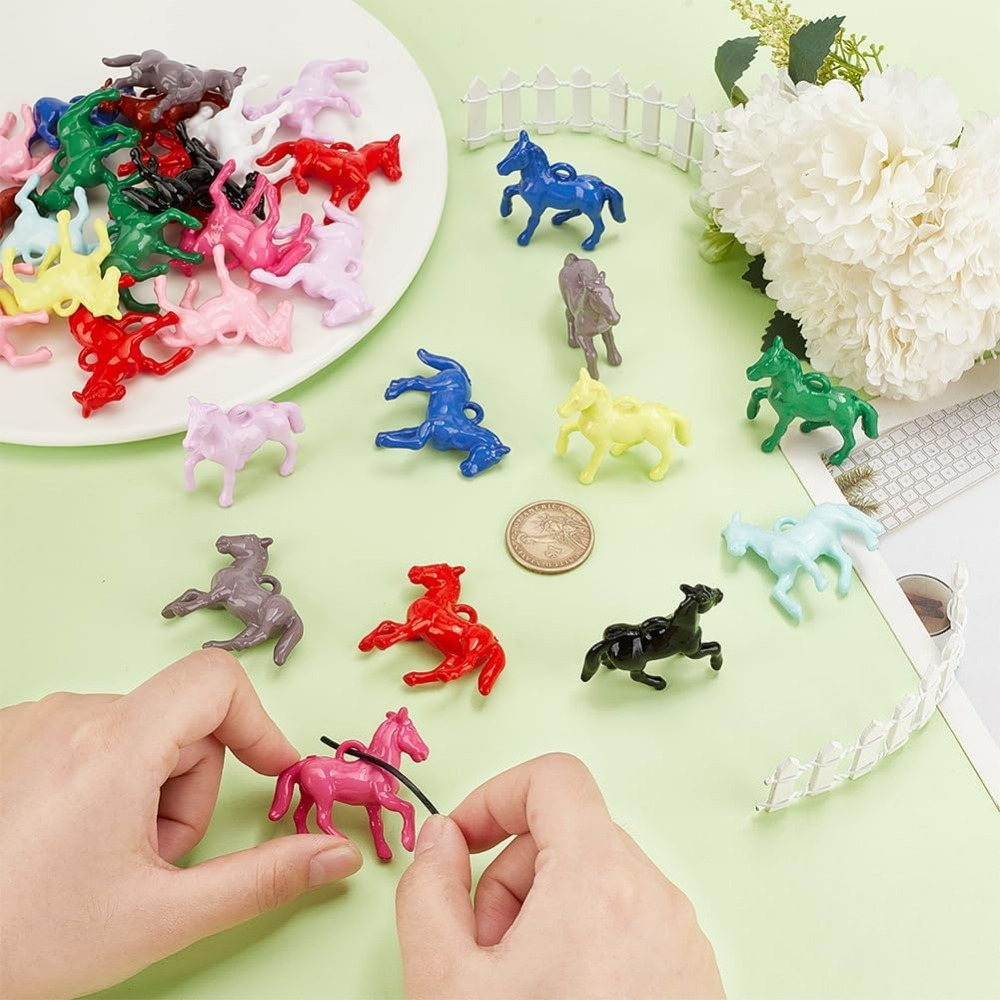 48 adet Opak Akrilik Kolye 12  - Resin Crafts incelemesi ve fiyatı