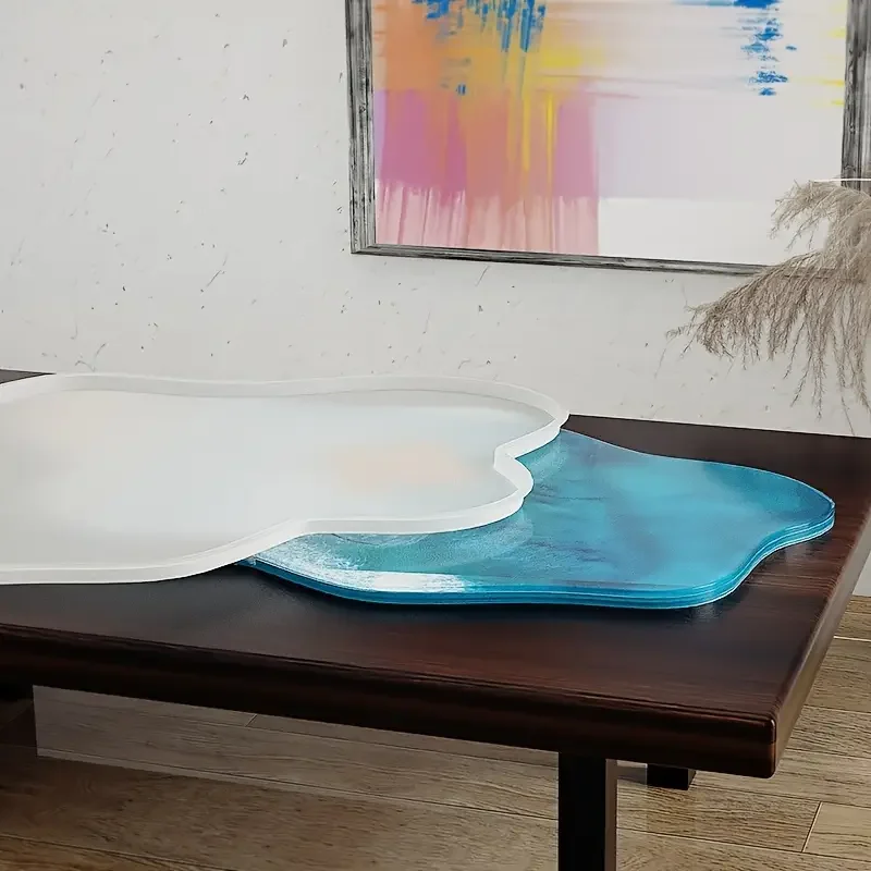 Büyük 61cm Düzensiz Tepsiler E - Resin Ocean Wave Mold incelemesi ve fiyatı
