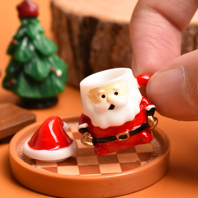 Mini Noel Baba Çay Fincanı Süs - Resin Crafts incelemesi ve fiyatı